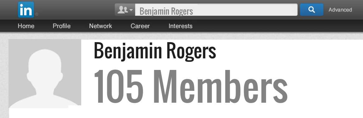 Benjamin Rogers linkedin profile