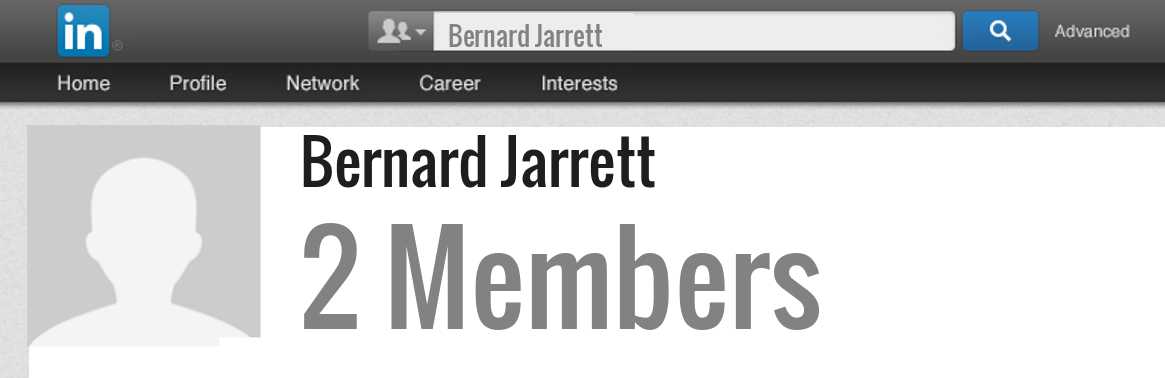 Bernard Jarrett linkedin profile