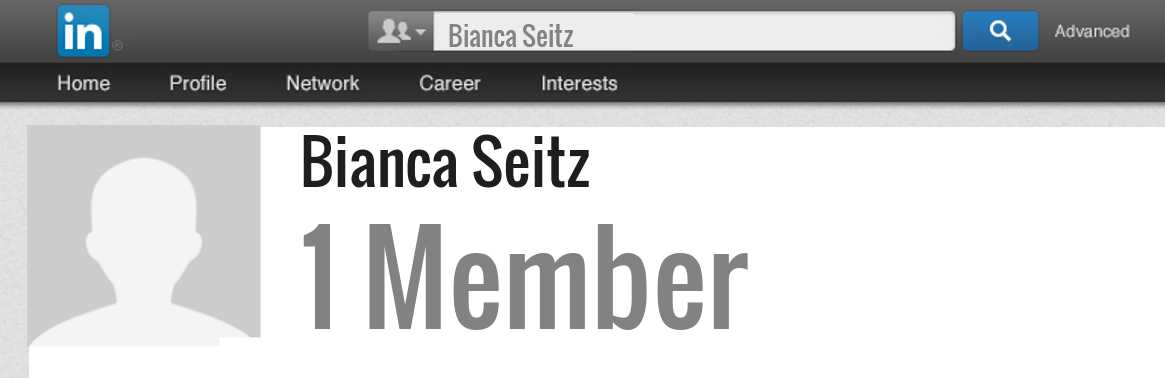 Bianca Seitz linkedin profile