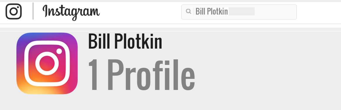 Bill Plotkin instagram account