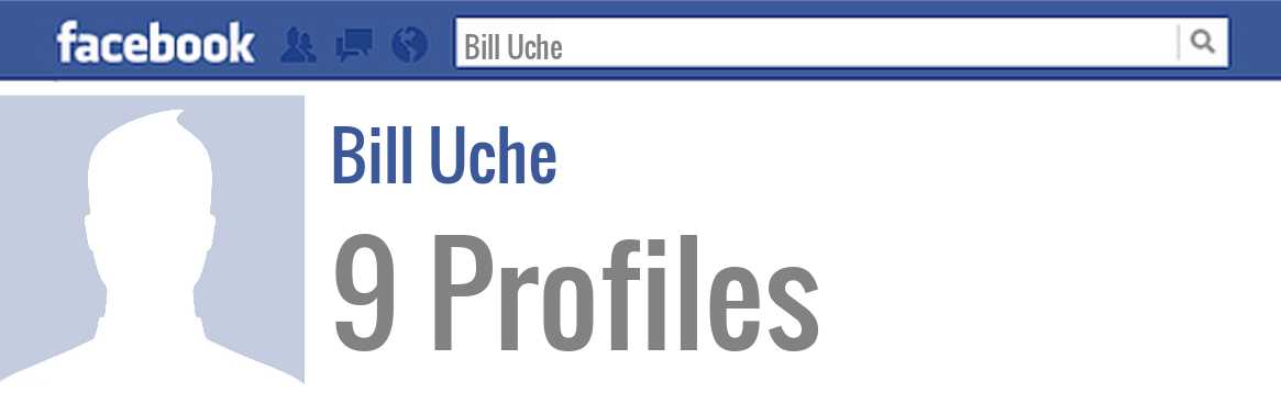 Bill Uche facebook profiles