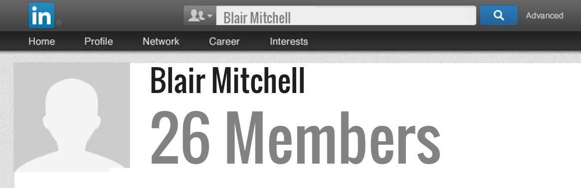 Blair Mitchell linkedin profile