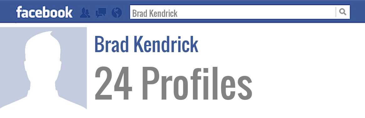 Brad Kendrick facebook profiles