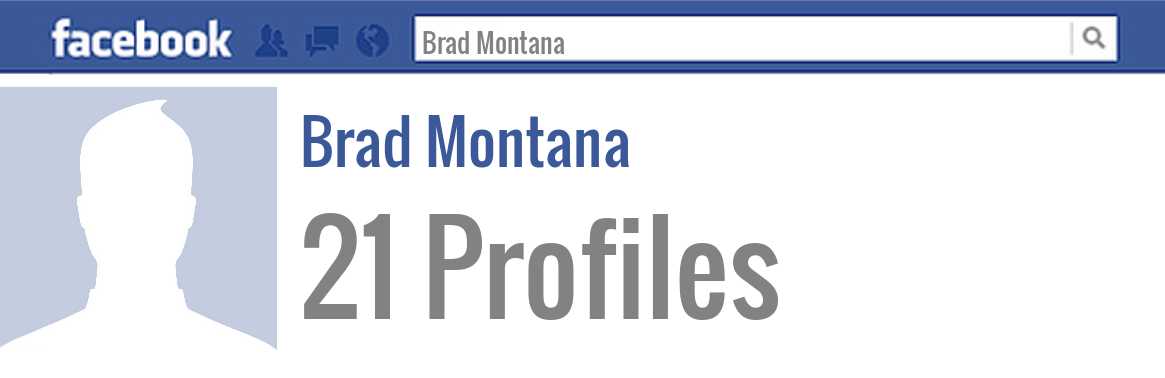 Brad Montana facebook profiles