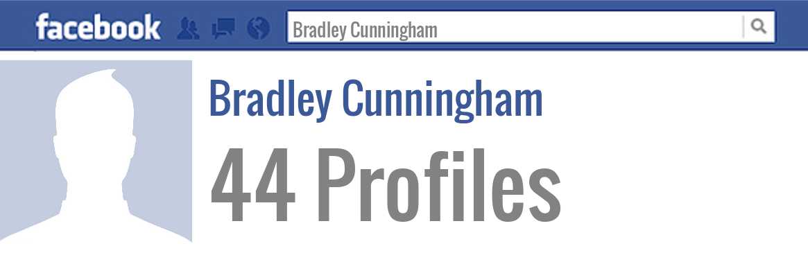 Bradley Cunningham facebook profiles