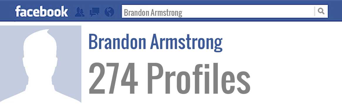 Brandon Armstrong facebook profiles