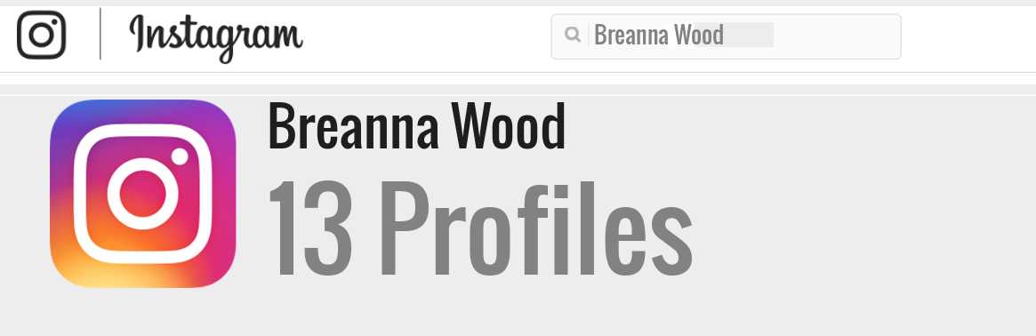 Breanna Wood instagram account