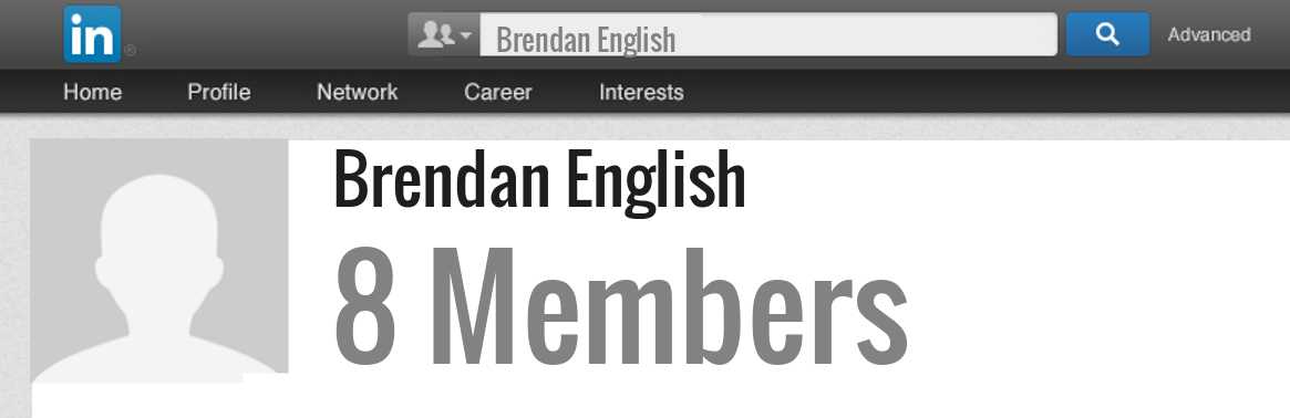 Brendan English linkedin profile