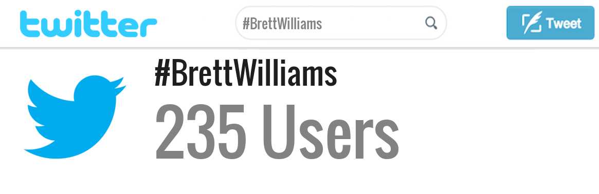 Brett Williams twitter account