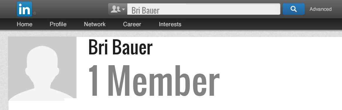 Bri Bauer linkedin profile