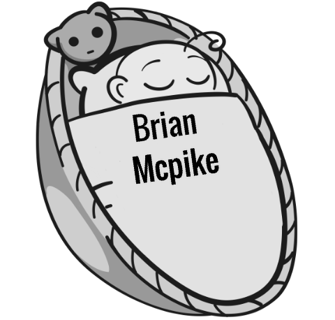 Brian Mcpike sleeping baby