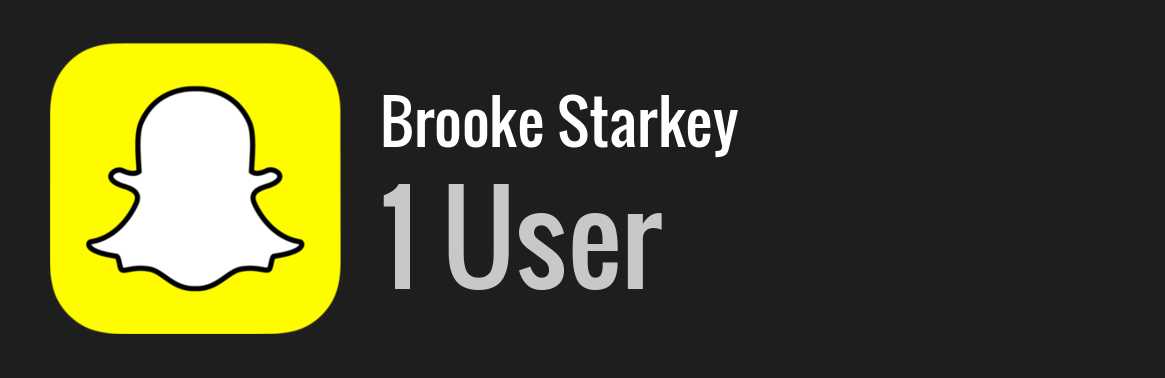 Brooke Starkey snapchat