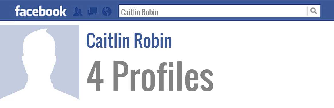 Caitlin Robin facebook profiles