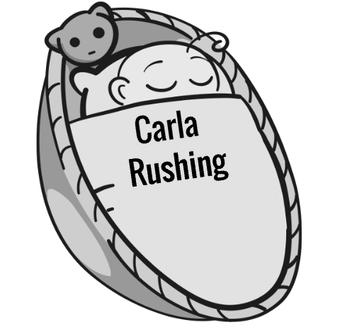 Carla Rushing sleeping baby