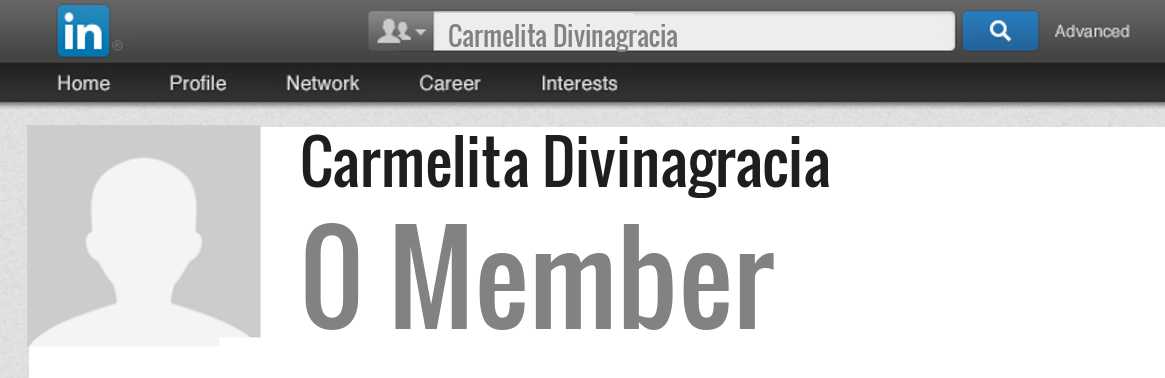 Carmelita Divinagracia linkedin profile