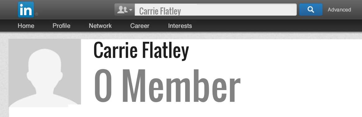 Carrie Flatley linkedin profile