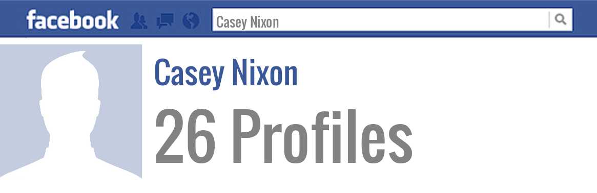 Casey Nixon facebook profiles