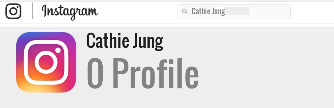 Cathie Jung instagram account