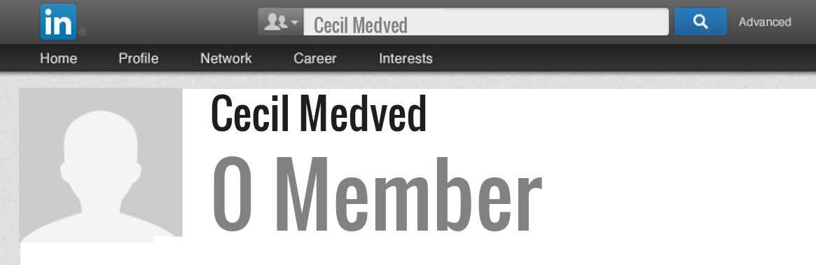 Cecil Medved linkedin profile