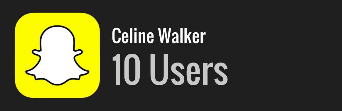 Celine Walker snapchat