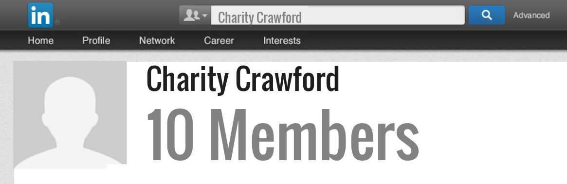 Charity Crawford linkedin profile