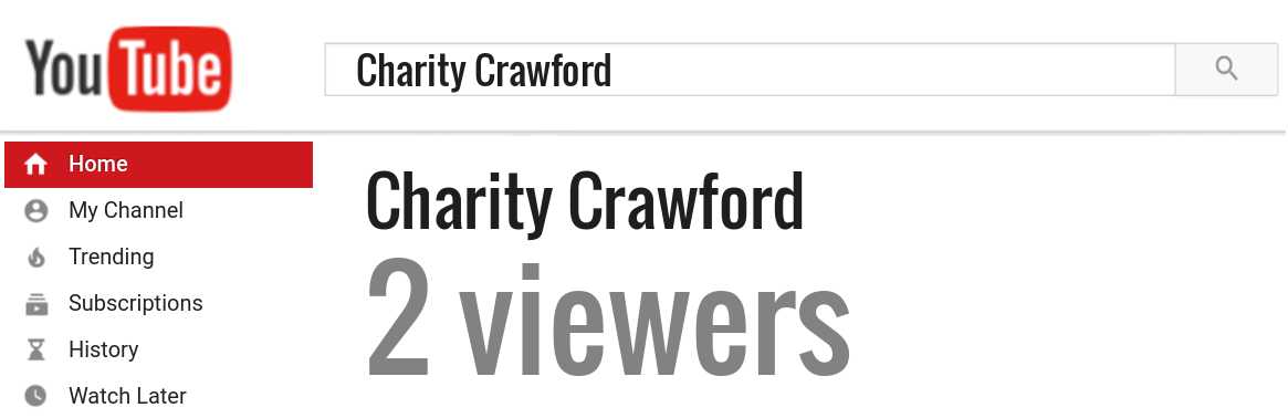 Charity Crawford youtube subscribers