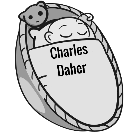 Charles Daher sleeping baby