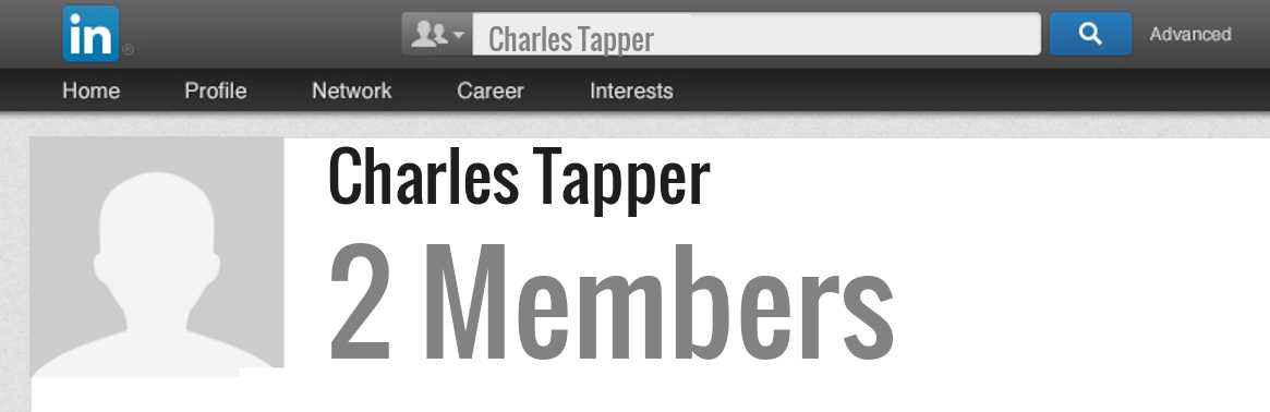 Charles Tapper linkedin profile