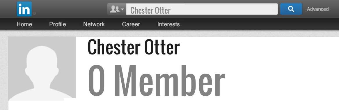 Chester Otter linkedin profile