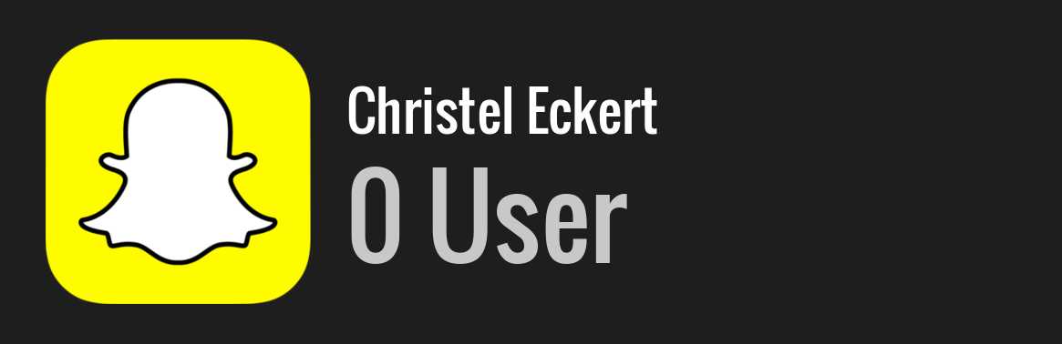 Christel Eckert snapchat