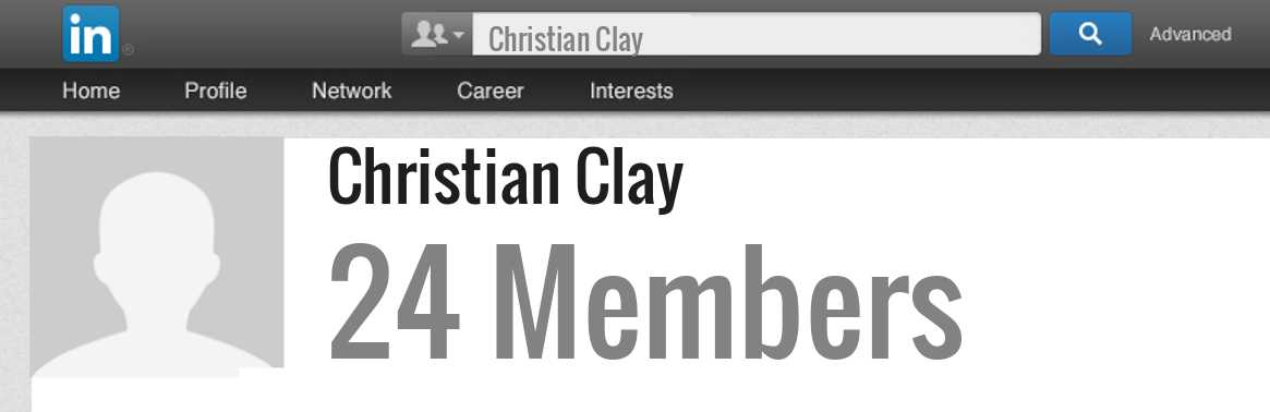 Christian Clay linkedin profile