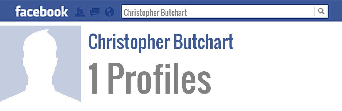 Christopher Butchart facebook profiles