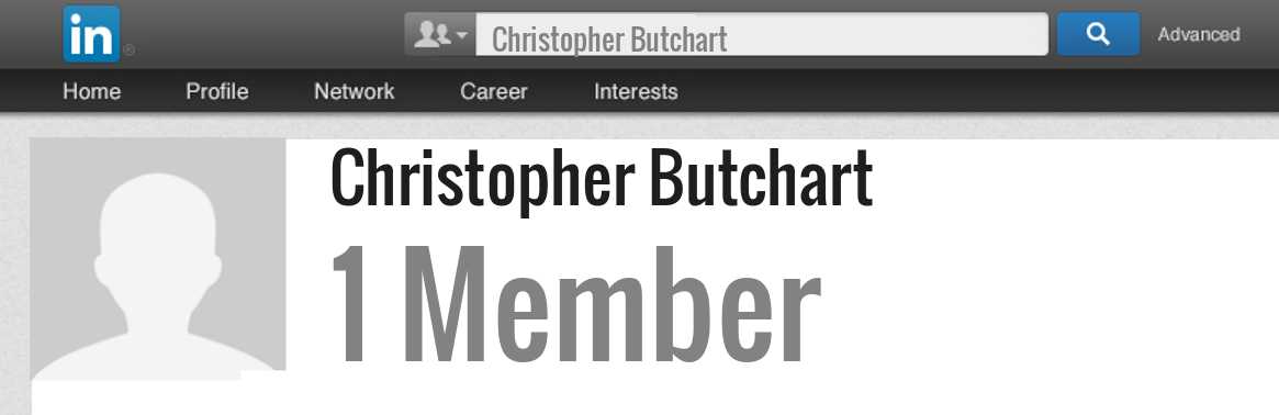 Christopher Butchart linkedin profile