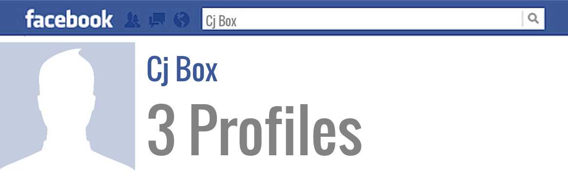 Cj Box facebook profiles