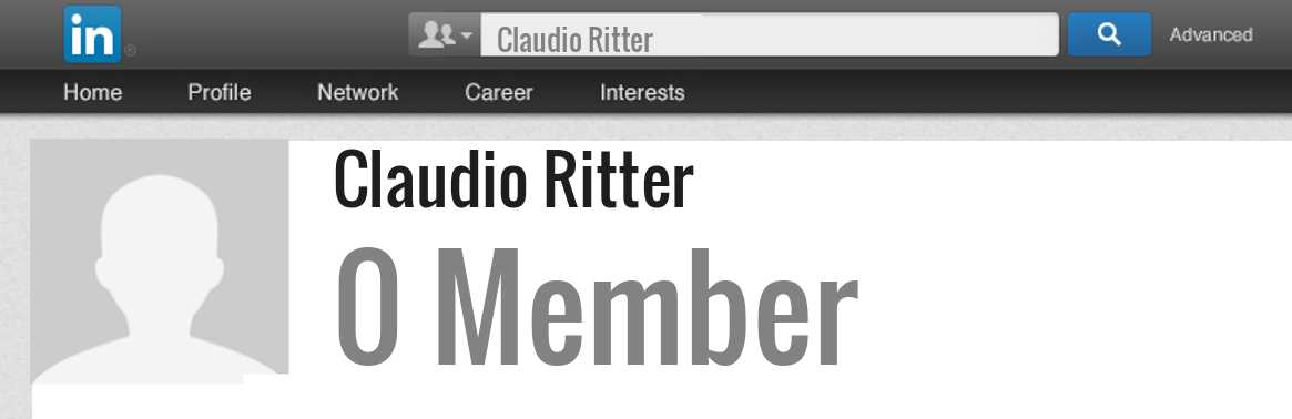 Claudio Ritter linkedin profile