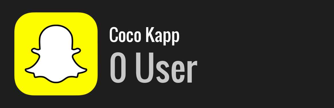 Coco Kapp snapchat