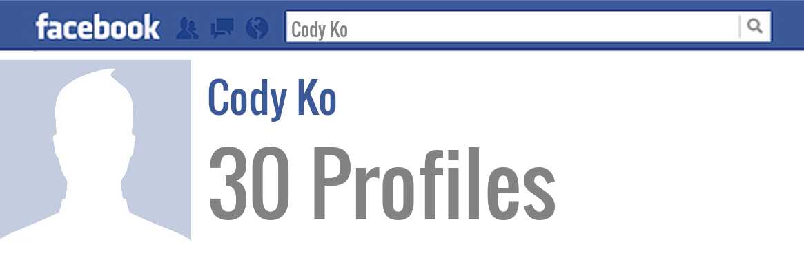 Cody Ko facebook profiles