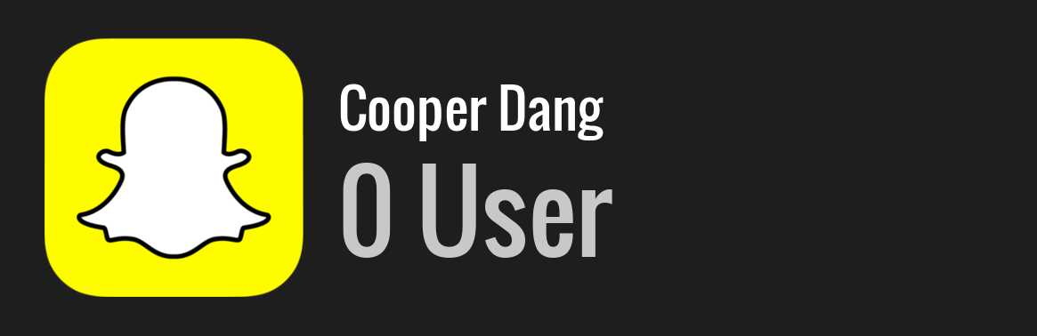 Cooper Dang