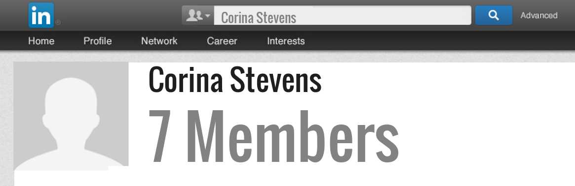 Corina Stevens linkedin profile