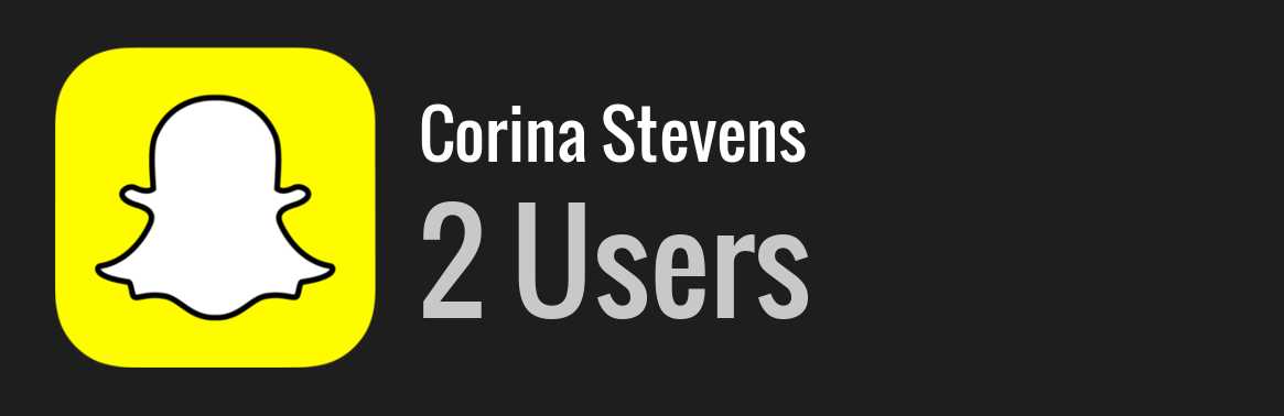 Corina Stevens snapchat