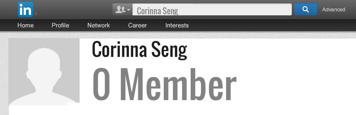 Corinna Seng linkedin profile