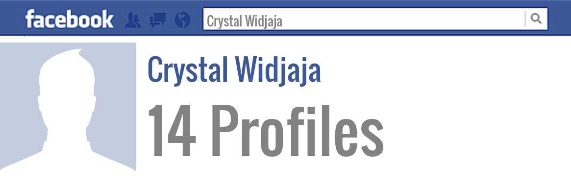 Crystal Widjaja facebook profiles