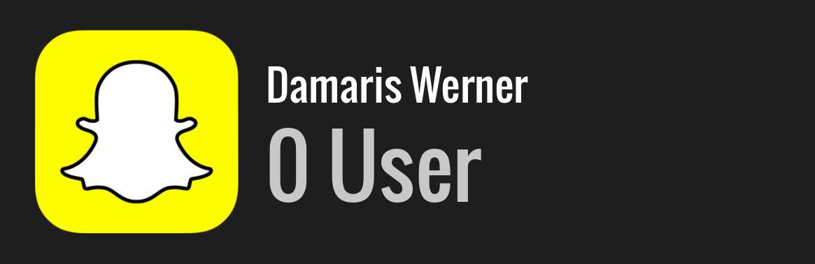 Damaris Werner snapchat
