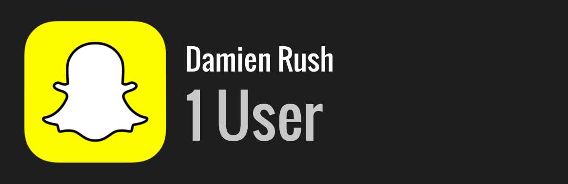 Damien Rush snapchat