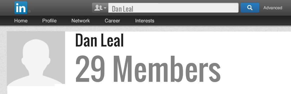 Dan Leal linkedin profile