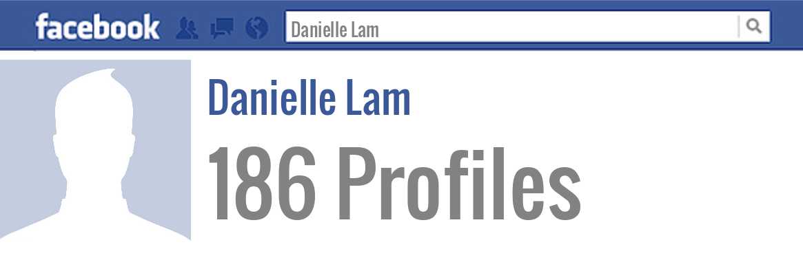 Danielle Lam facebook profiles