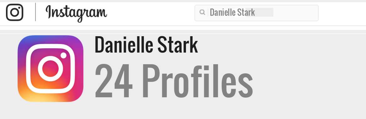 Danielle Stark instagram account