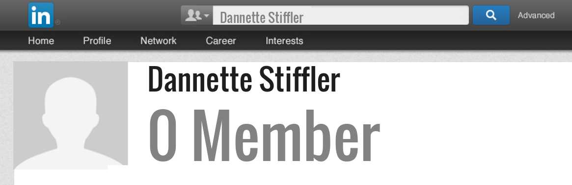 Dannette Stiffler linkedin profile