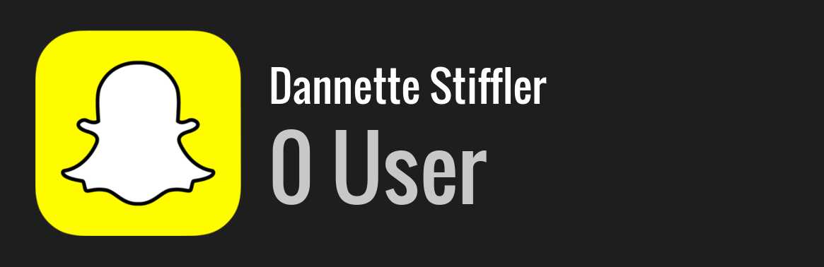 Dannette Stiffler snapchat