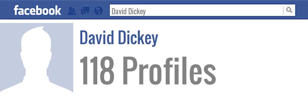 David Dickey facebook profiles